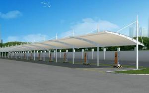 龙港市膜结构停车棚